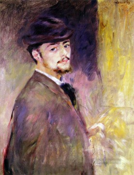 autorretrato Pierre Auguste Renoir Pinturas al óleo